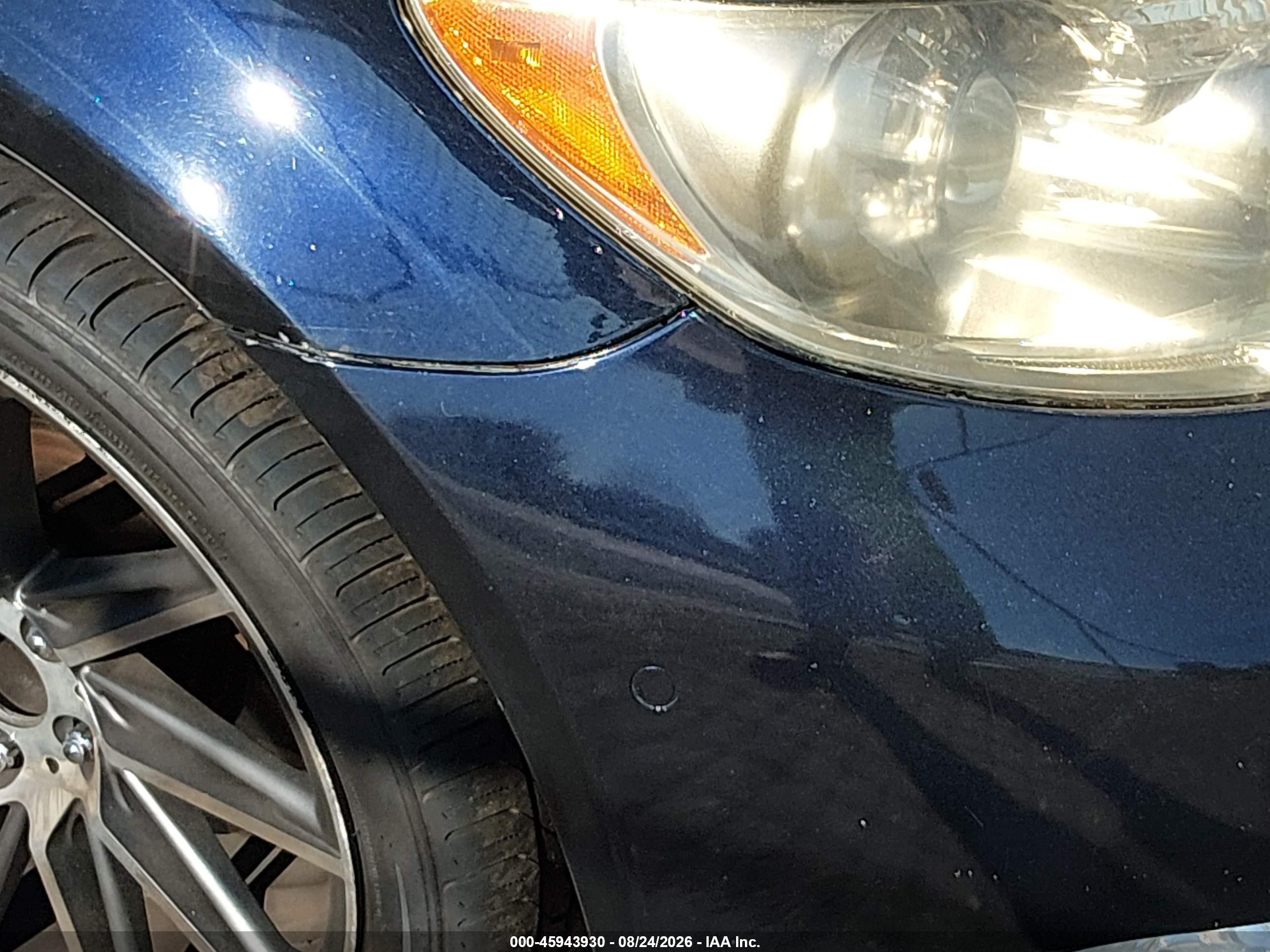 2008 Lexus Ls 460 L Blue vin: JTHGL46F385027957