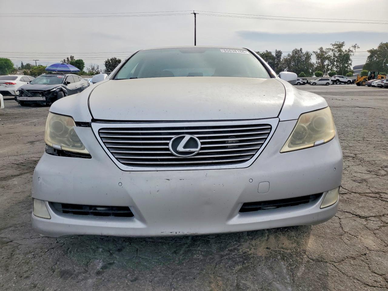 2007 Lexus Ls 460l Silver vin: JTHGL46F475004556