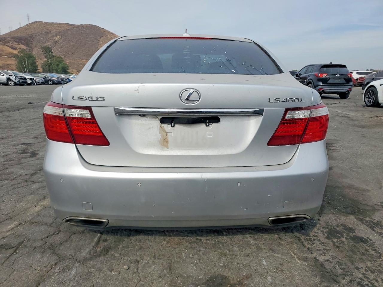 2007 Lexus Ls 460l Silver vin: JTHGL46F475004556