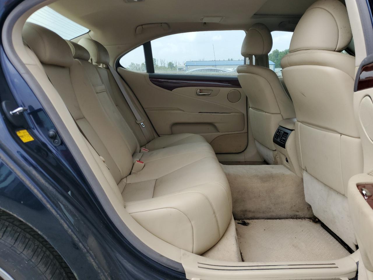 2008 Lexus Ls 460l Black vin: JTHGL46F485024937