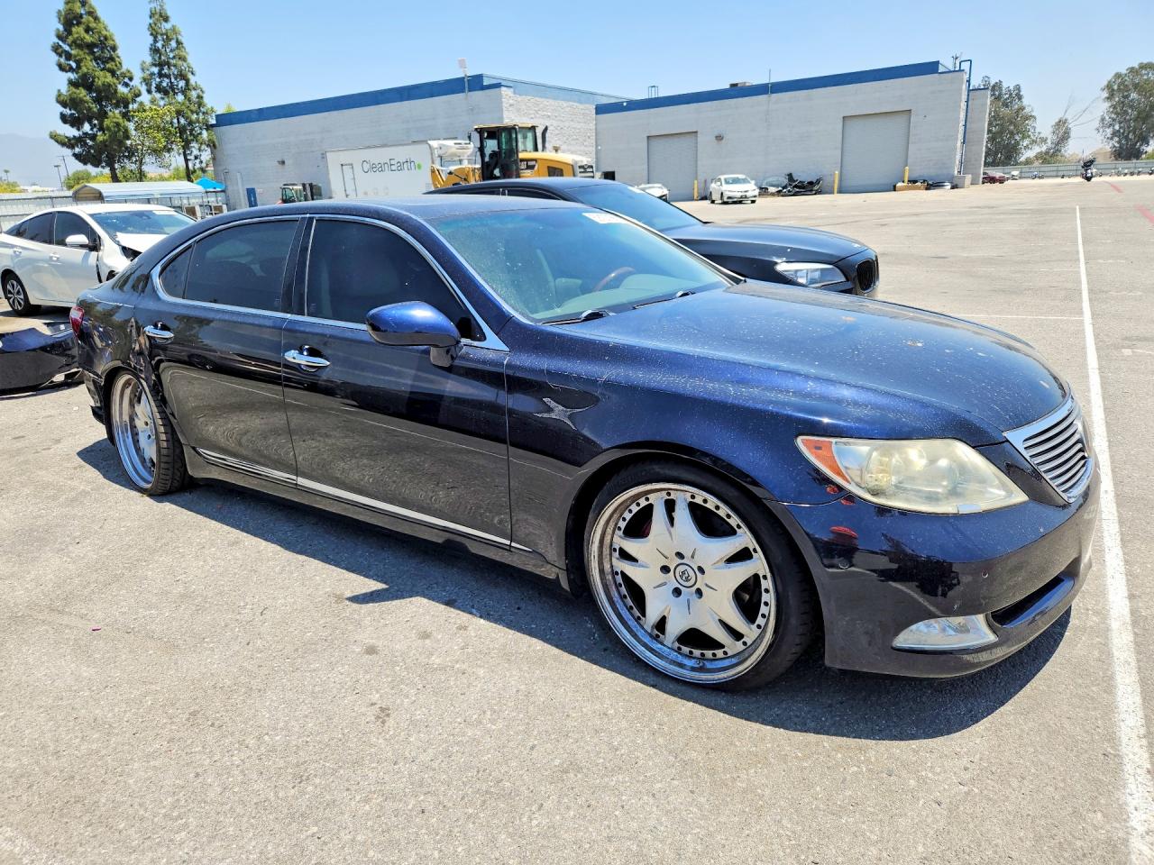 2007 Lexus Ls 460l Синий vin: JTHGL46F675005188