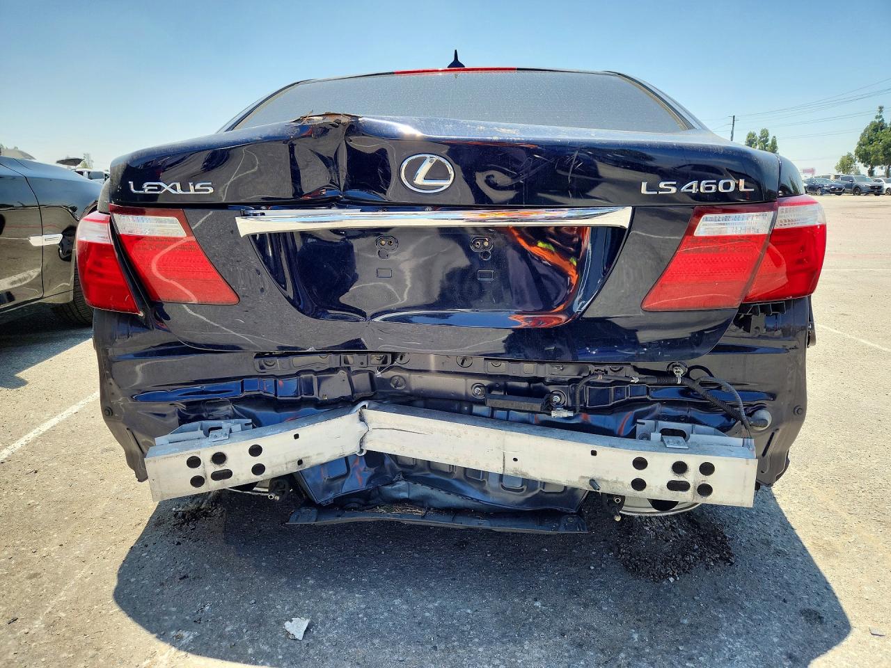2007 Lexus Ls 460l Синий vin: JTHGL46F675005188