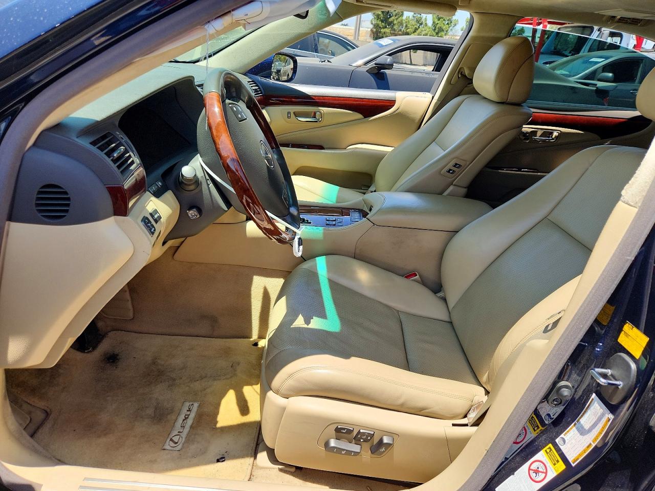 2007 Lexus Ls 460l Синий vin: JTHGL46F675005188