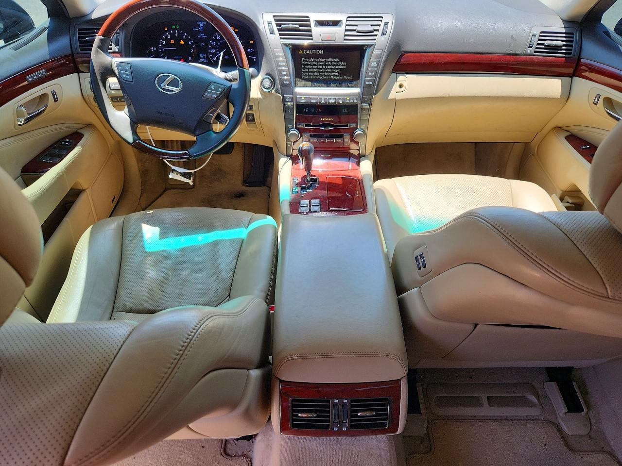 2007 Lexus Ls 460l Синий vin: JTHGL46F675005188