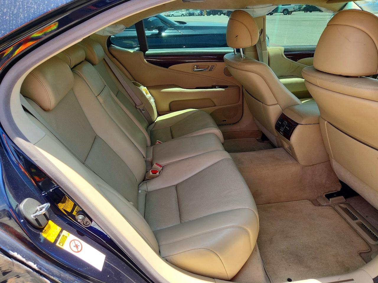 2007 Lexus Ls 460l Синий vin: JTHGL46F675005188