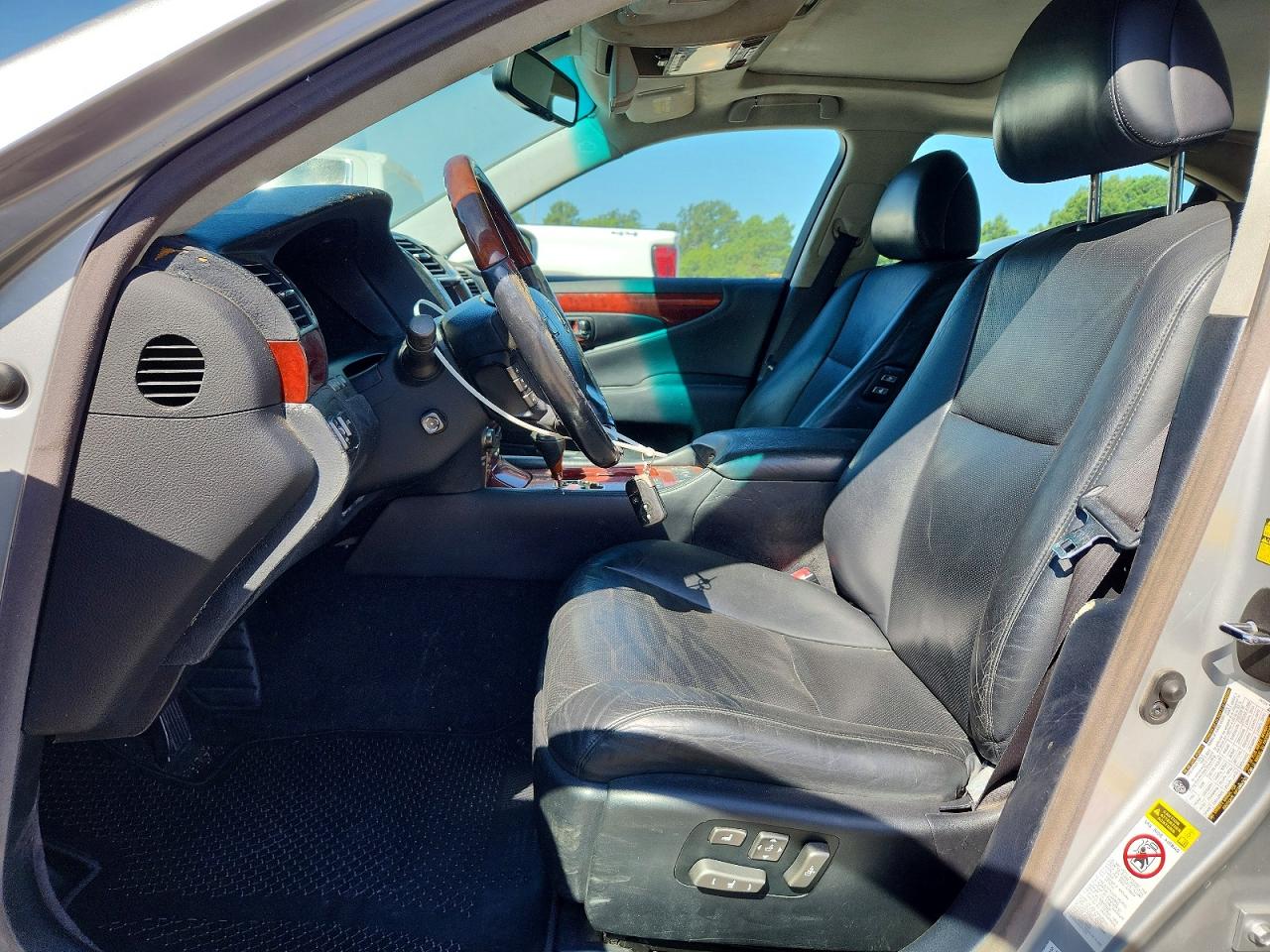 2007 Lexus Ls 460l Silver vin: JTHGL46F675012450