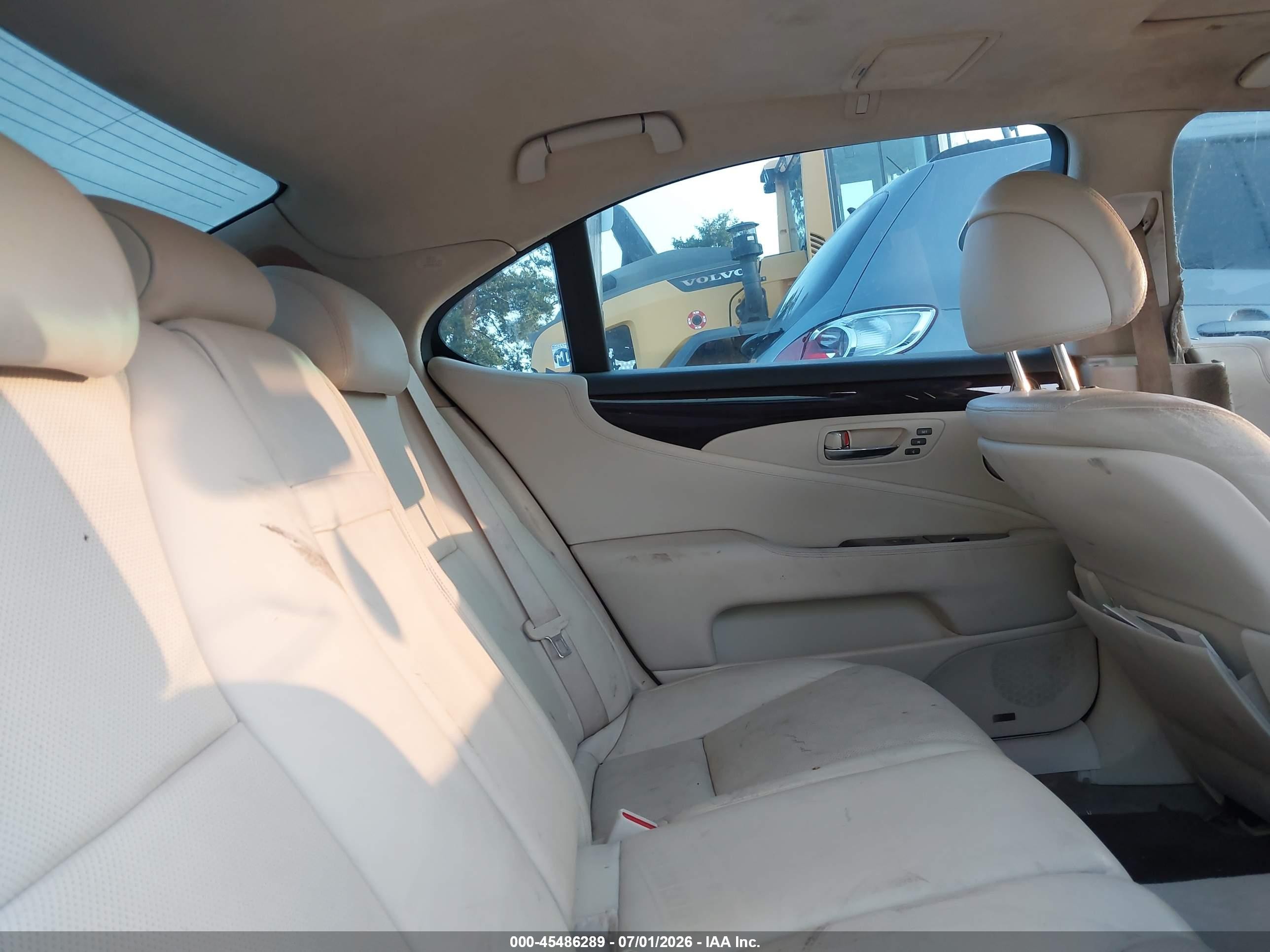 2008 Lexus Ls 460 L Gray vin: JTHGL46F685027953