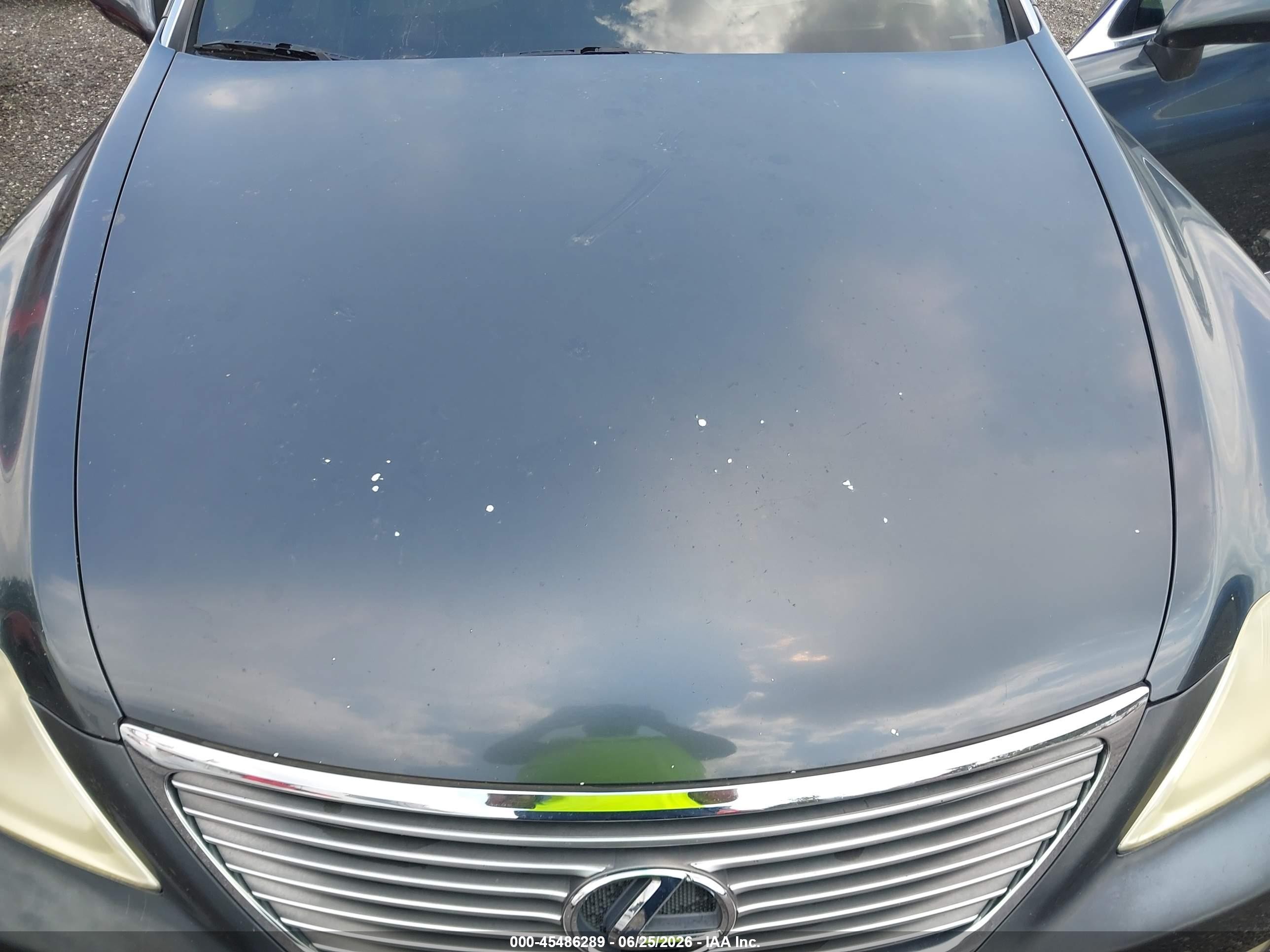 2008 Lexus Ls 460 L Gray vin: JTHGL46F685027953