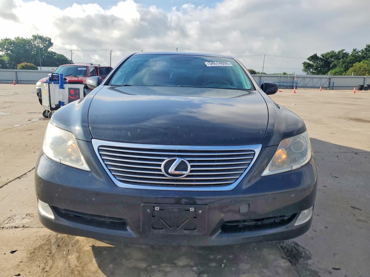 2008 Lexus Ls 460l Black vin: JTHGL46F685028648