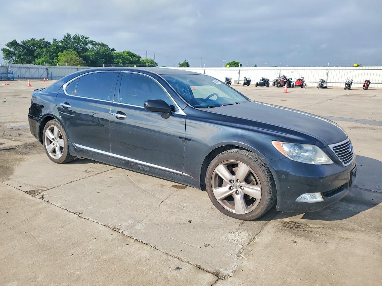 2008 Lexus Ls 460l Black vin: JTHGL46F685028648