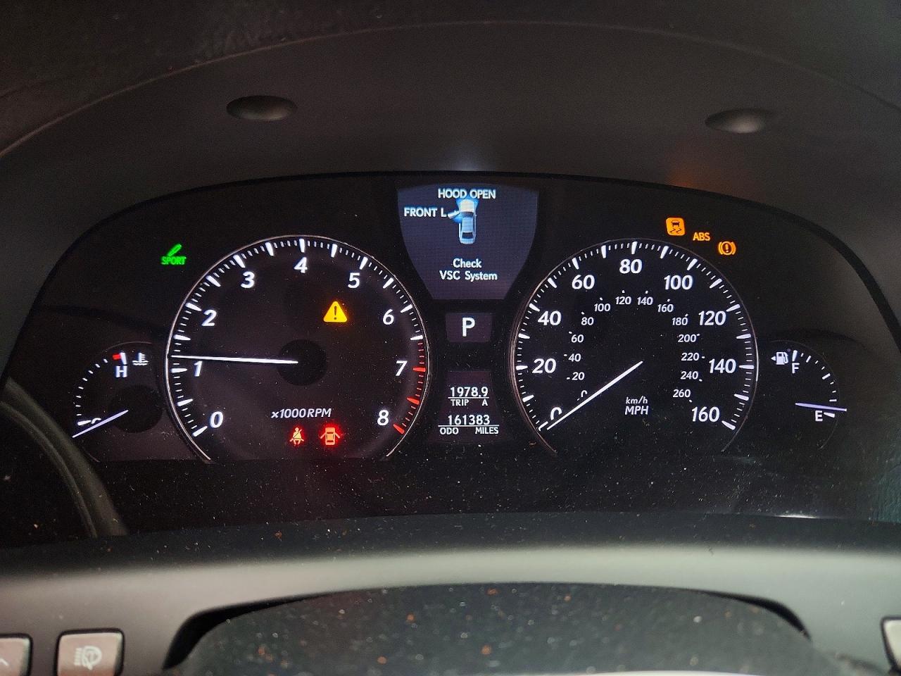2007 Lexus Ls 460 L Black vin: JTHGL46F775002767