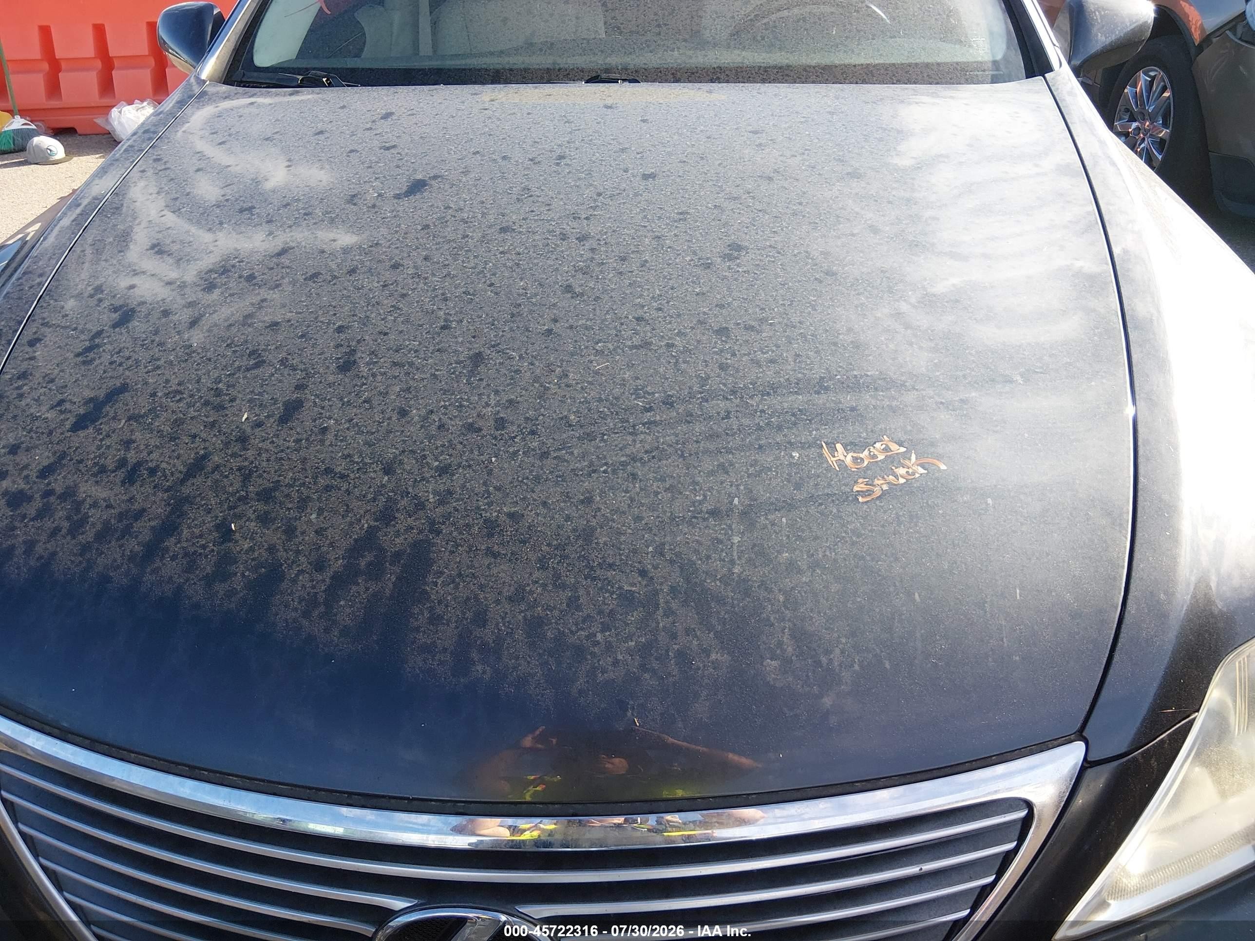 2007 Lexus Ls 460 L Black vin: JTHGL46F775004244