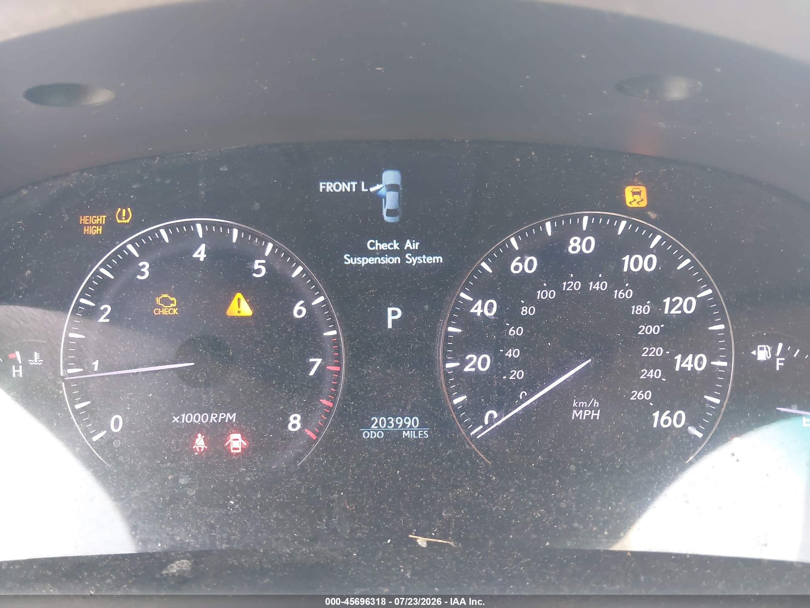 2007 Lexus Ls 460 L White vin: JTHGL46F775005751