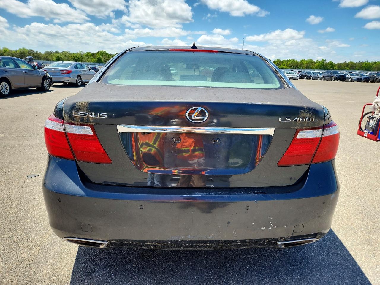 2007 Lexus Ls 460l Серый vin: JTHGL46F775011484