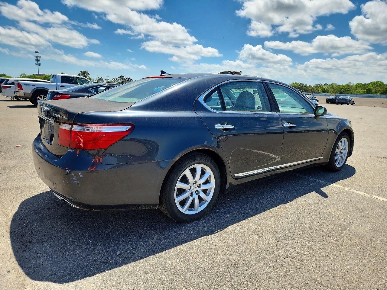 2007 Lexus Ls 460l Серый vin: JTHGL46F775011484