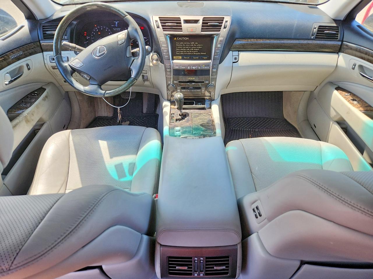 2007 Lexus Ls 460l Серый vin: JTHGL46F775011484