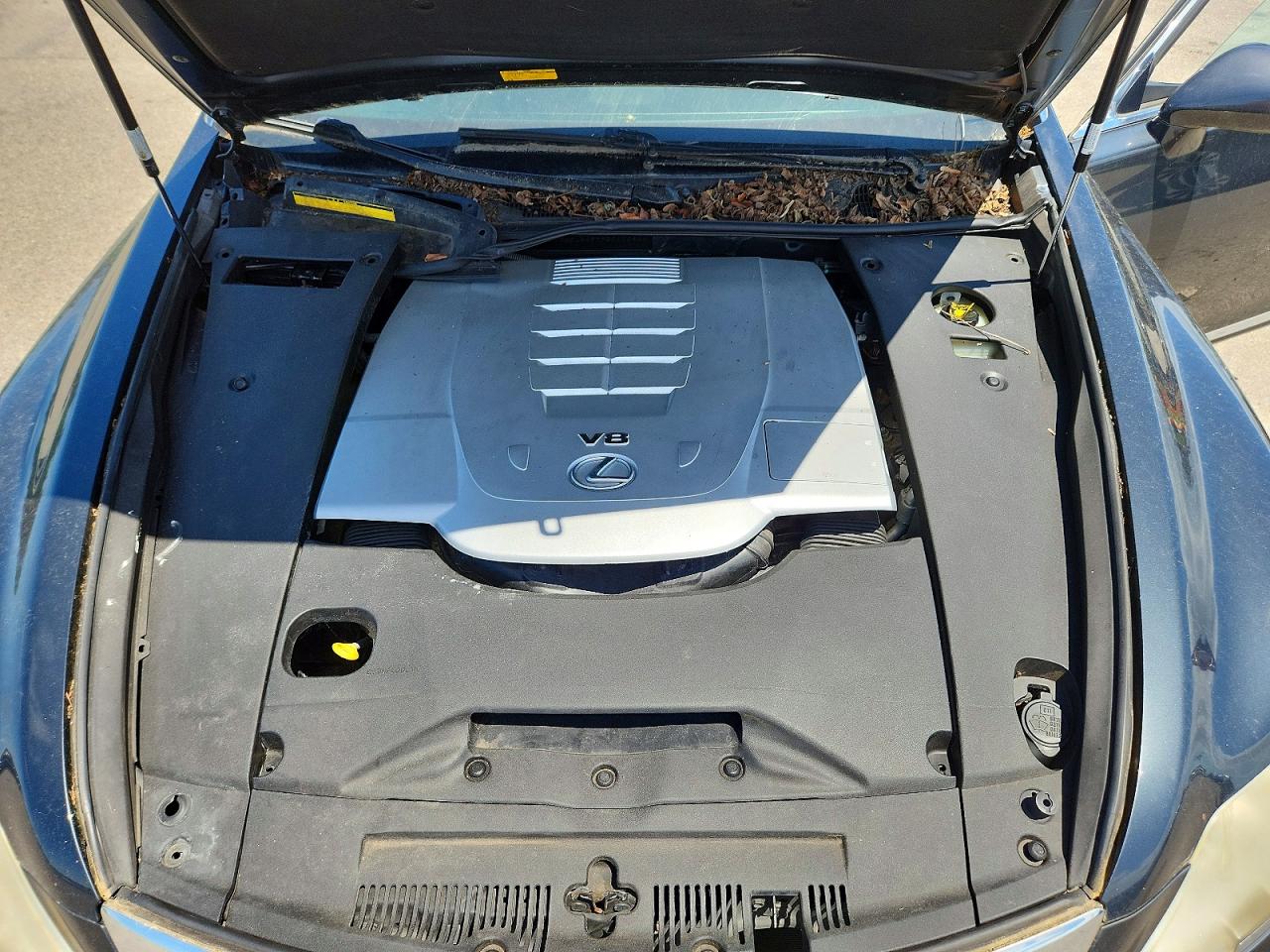 2007 Lexus Ls 460l Серый vin: JTHGL46F775011484