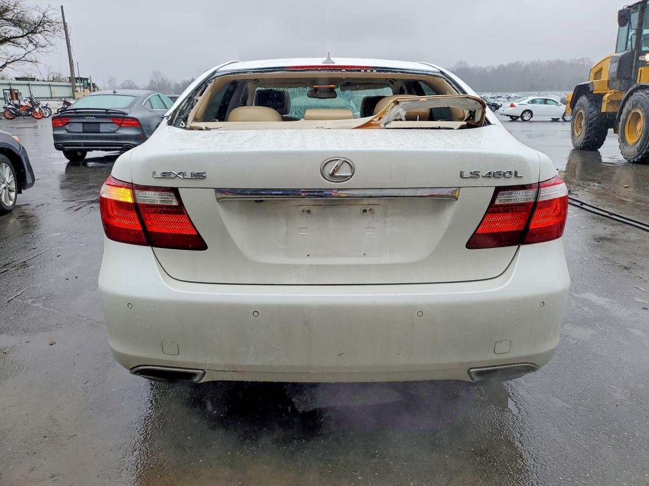 2007 Lexus Ls 460 L Белый vin: JTHGL46F775012294