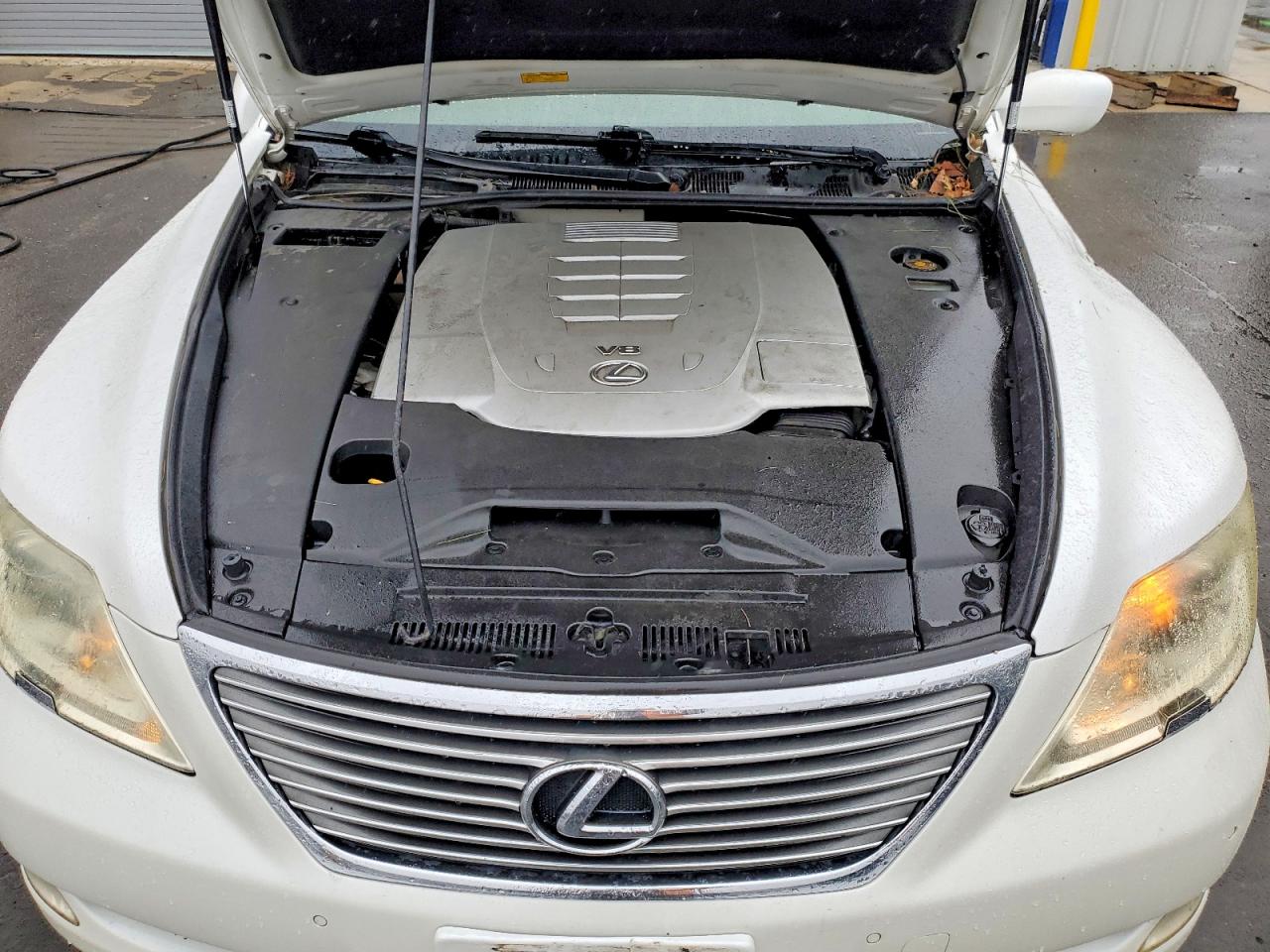 2007 Lexus Ls 460 L Белый vin: JTHGL46F775012294