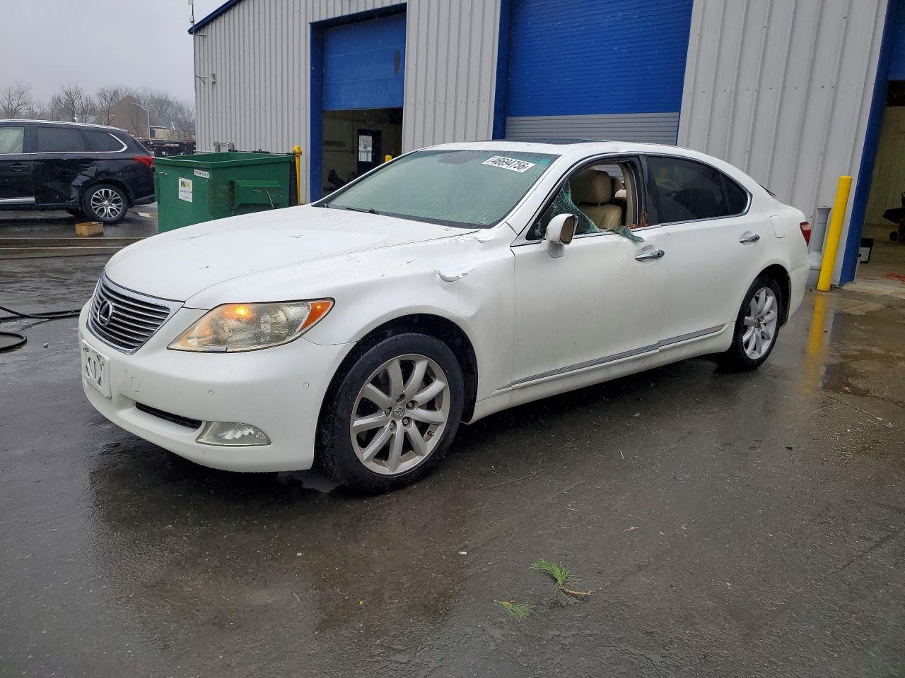 2007 Lexus Ls 460 L Белый vin: JTHGL46F775012294