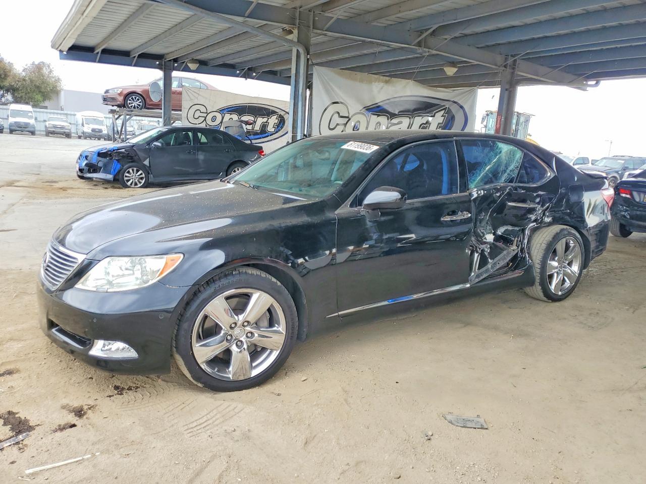 2008 Lexus Ls 460l Черный vin: JTHGL46F785025872