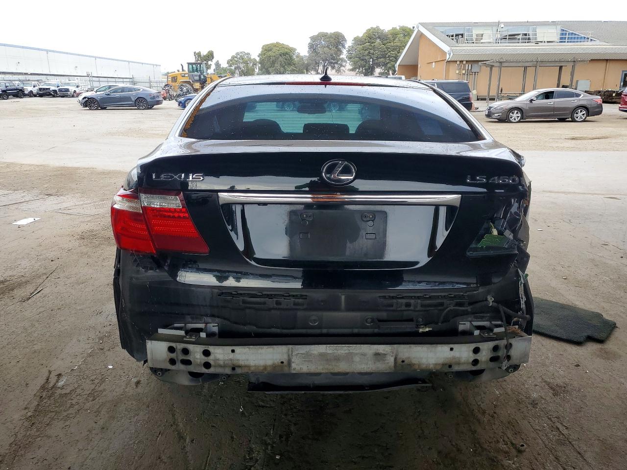2008 Lexus Ls 460l Black vin: JTHGL46F785025872