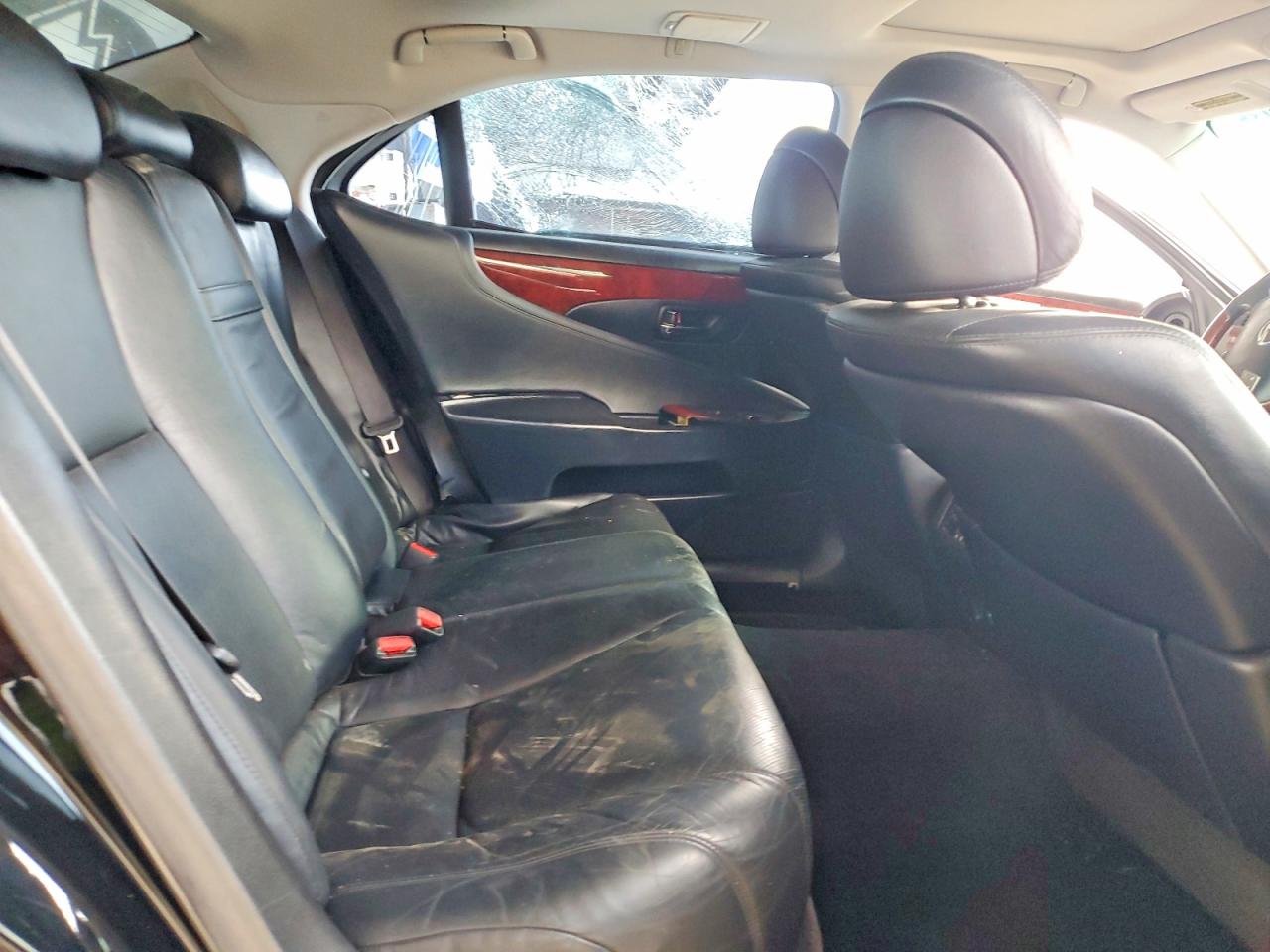 2008 Lexus Ls 460l Black vin: JTHGL46F785025872