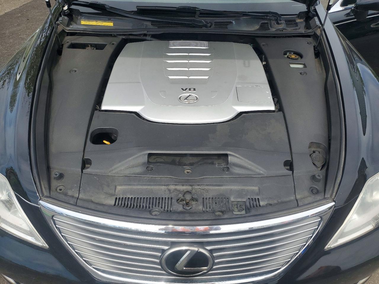 2007 Lexus Ls 460l Black vin: JTHGL46F975012846