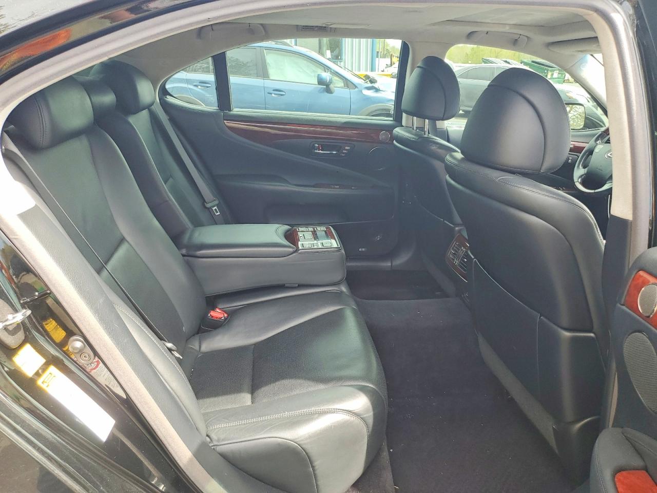 2007 Lexus Ls 460l Black vin: JTHGL46F975012846