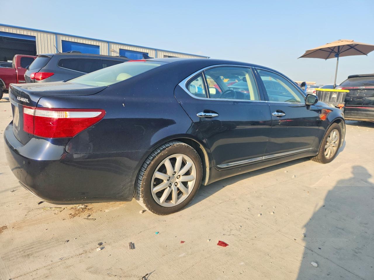 2007 Lexus Ls 460l Blue vin: JTHGL46F975015360