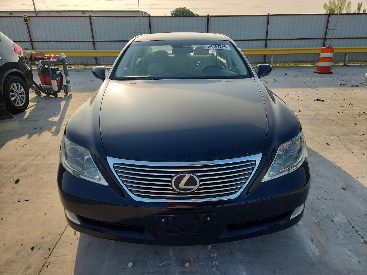 2007 Lexus Ls 460l Blue vin: JTHGL46F975015360