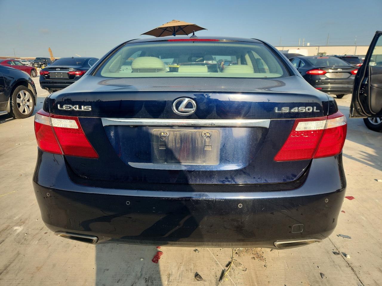 2007 Lexus Ls 460l Blue vin: JTHGL46F975015360