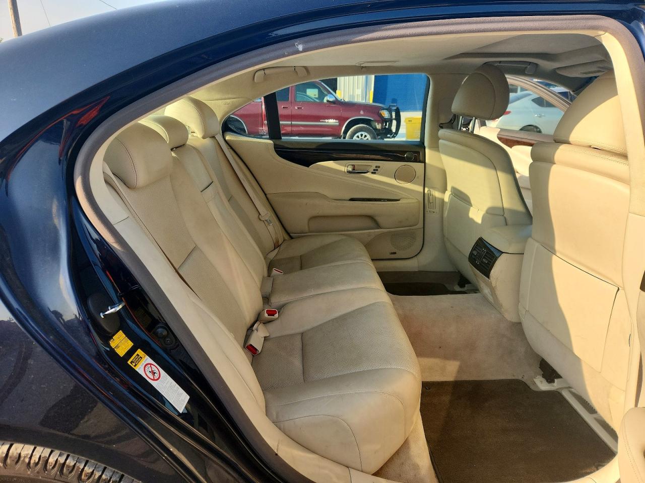 2007 Lexus Ls 460l Blue vin: JTHGL46F975015360