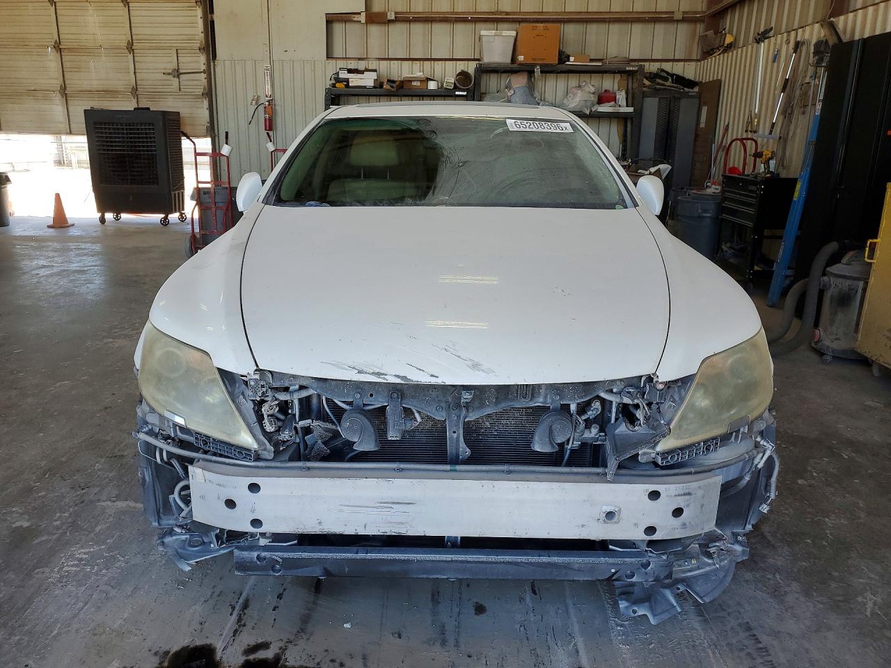 2009 Lexus Ls 460l Белый vin: JTHGL46F995034168