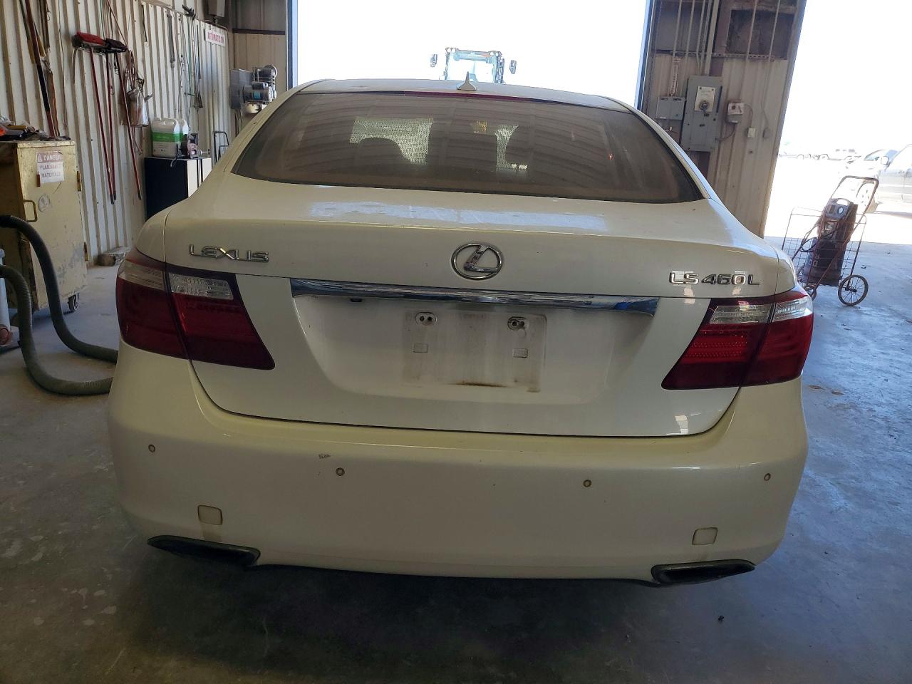 2009 Lexus Ls 460l Белый vin: JTHGL46F995034168