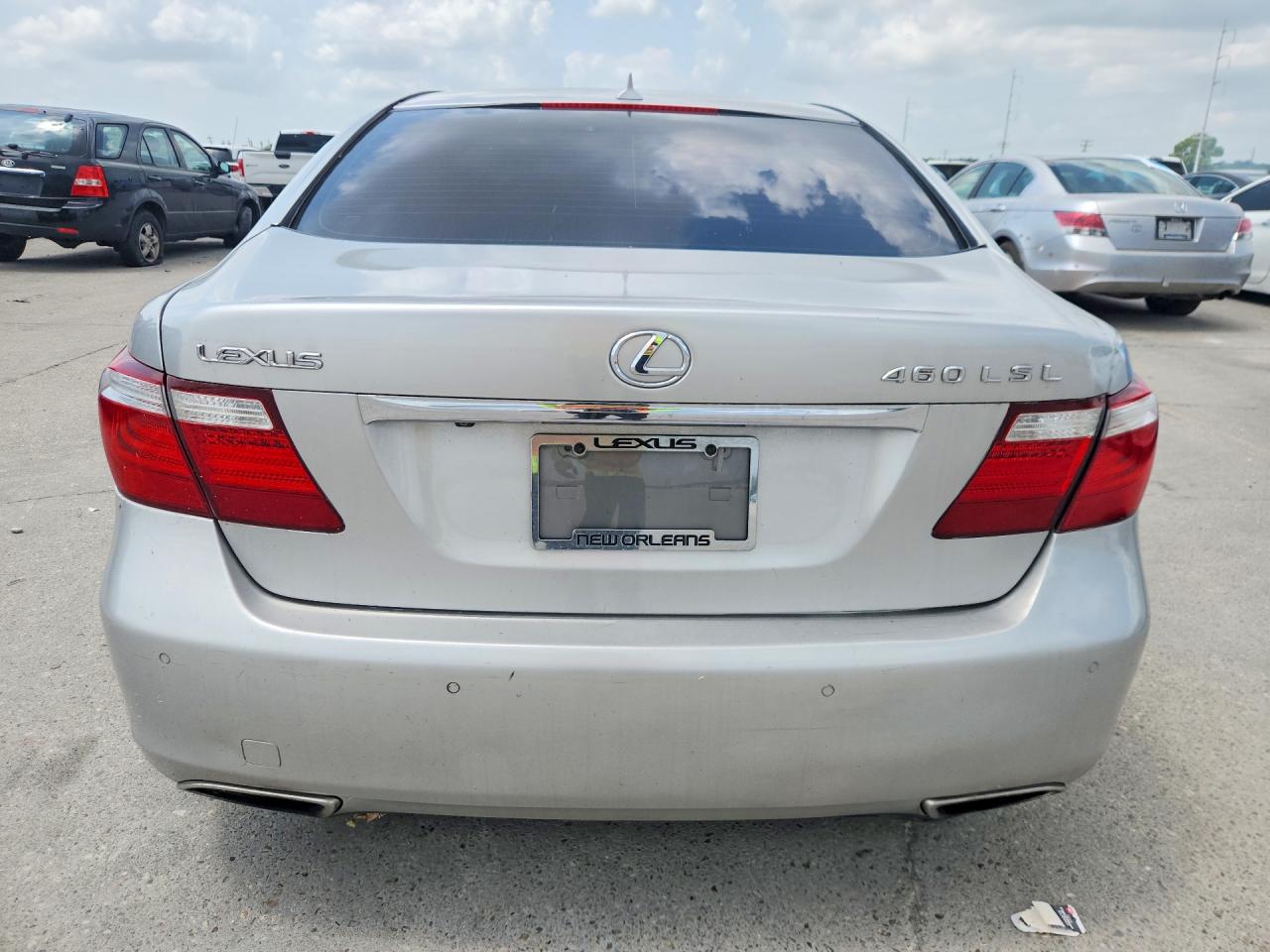 2007 Lexus Ls 460l Серебряный vin: JTHGL46FX75007705