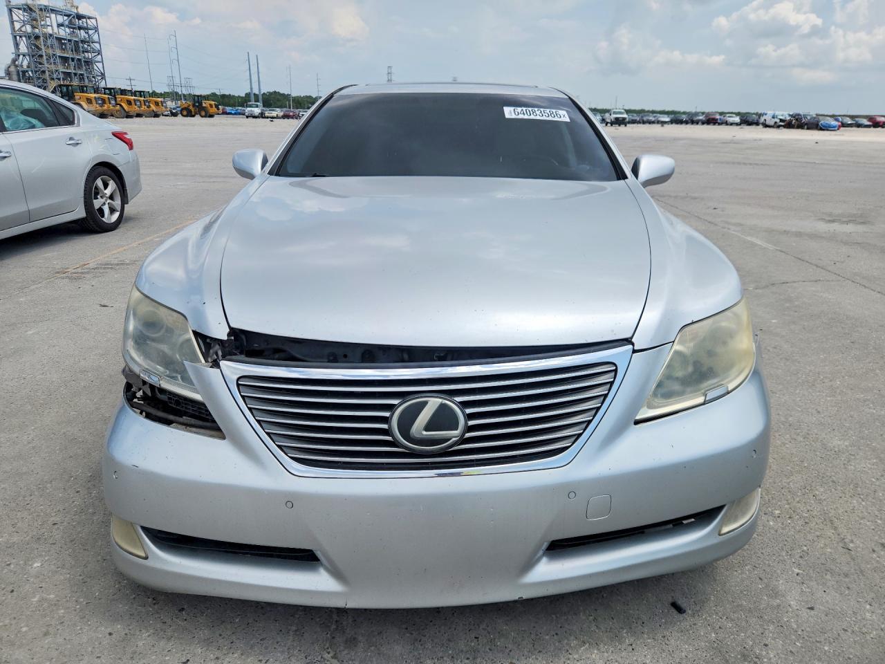 2007 Lexus Ls 460l Серебряный vin: JTHGL46FX75007705