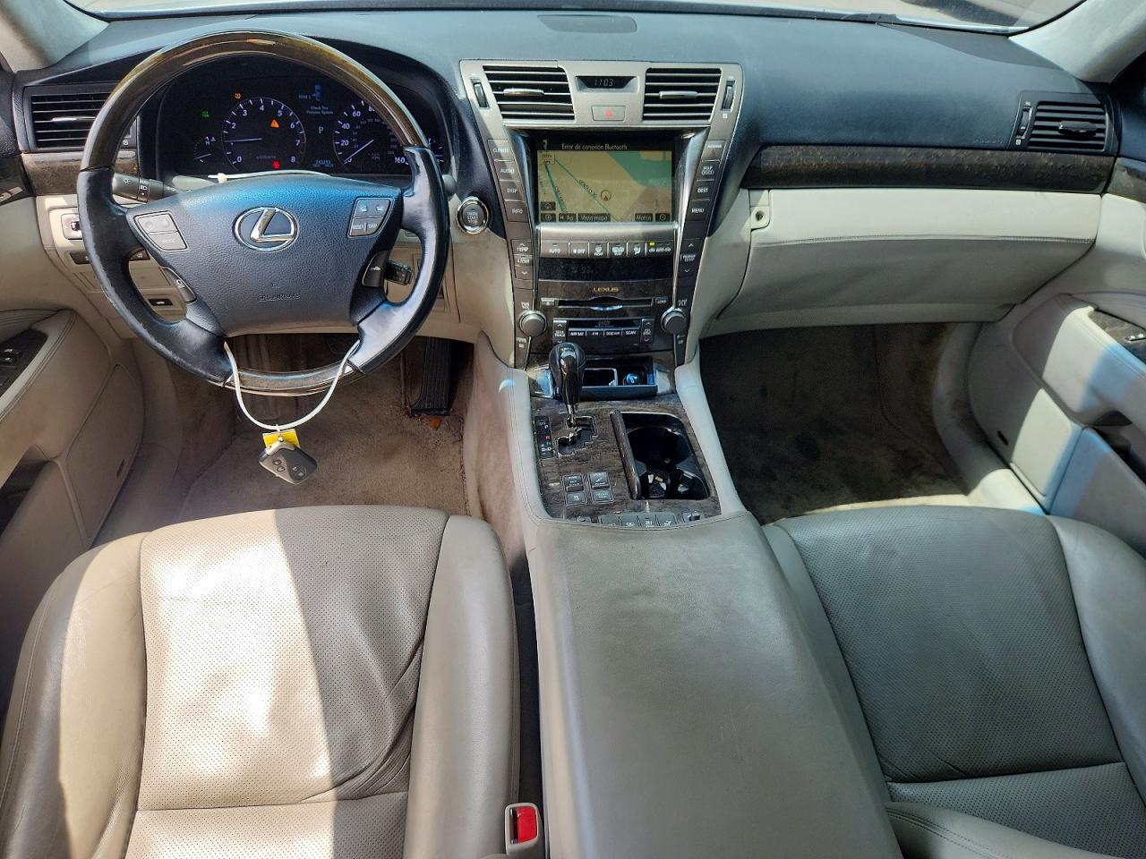 2007 Lexus Ls 460l Серебряный vin: JTHGL46FX75007705