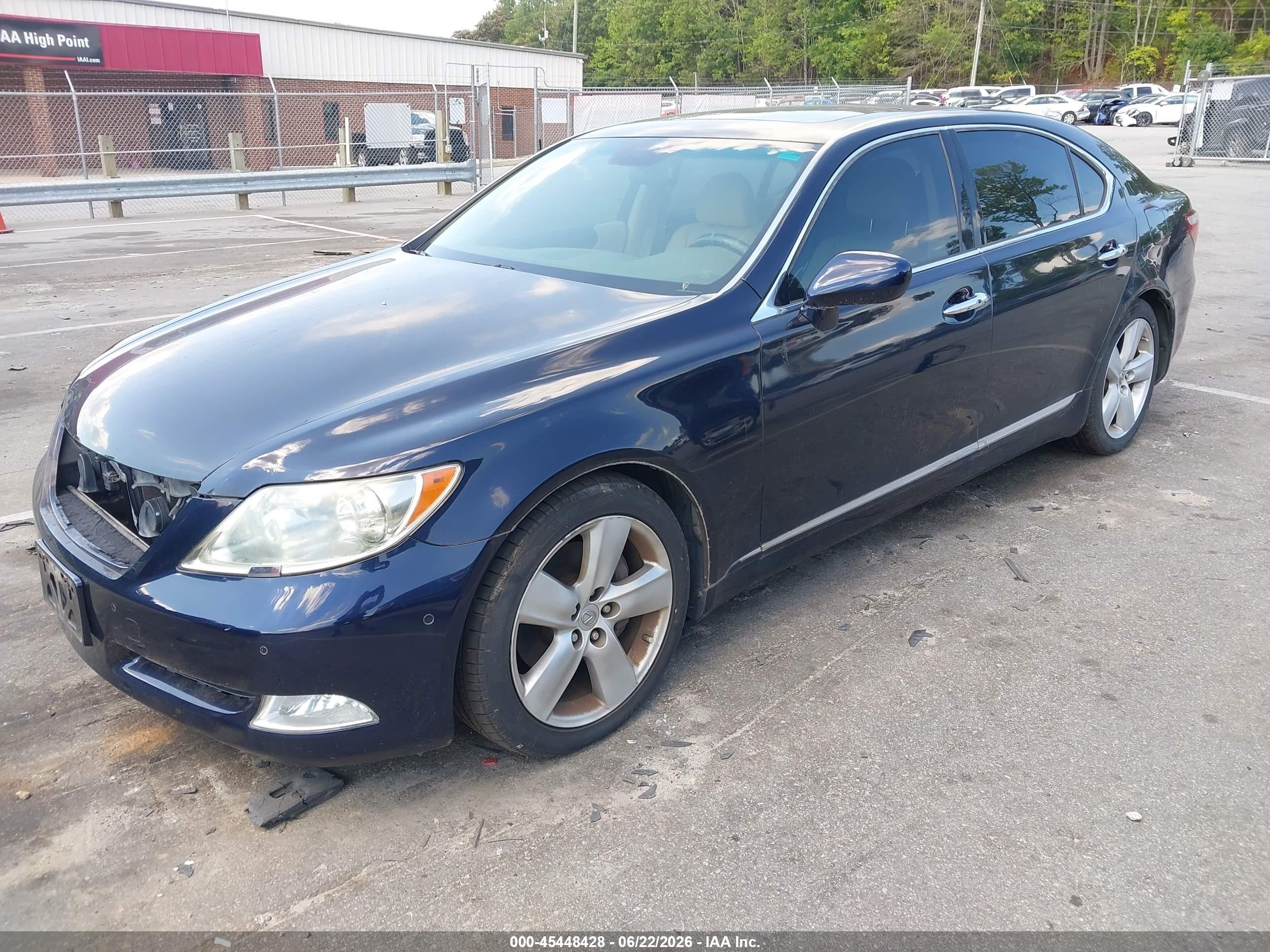 2008 Lexus Ls 460 L Black vin: JTHGL46FX85028118