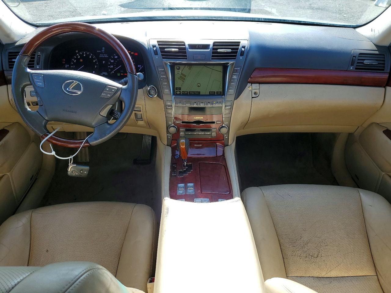 2008 Lexus Ls 460l Green vin: JTHGL46FX85028426