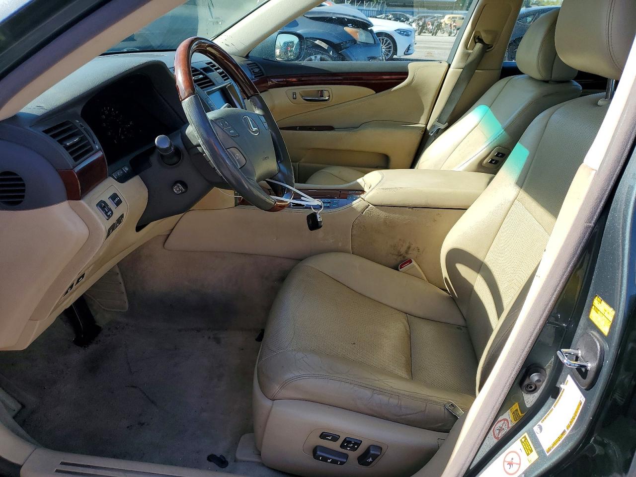 2008 Lexus Ls 460l Green vin: JTHGL46FX85028426