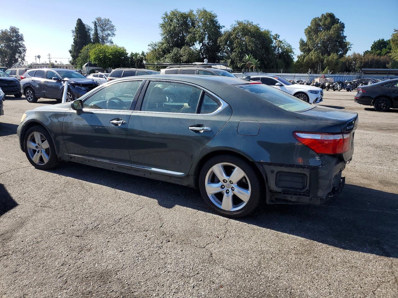 2008 Lexus Ls 460l Green vin: JTHGL46FX85028426