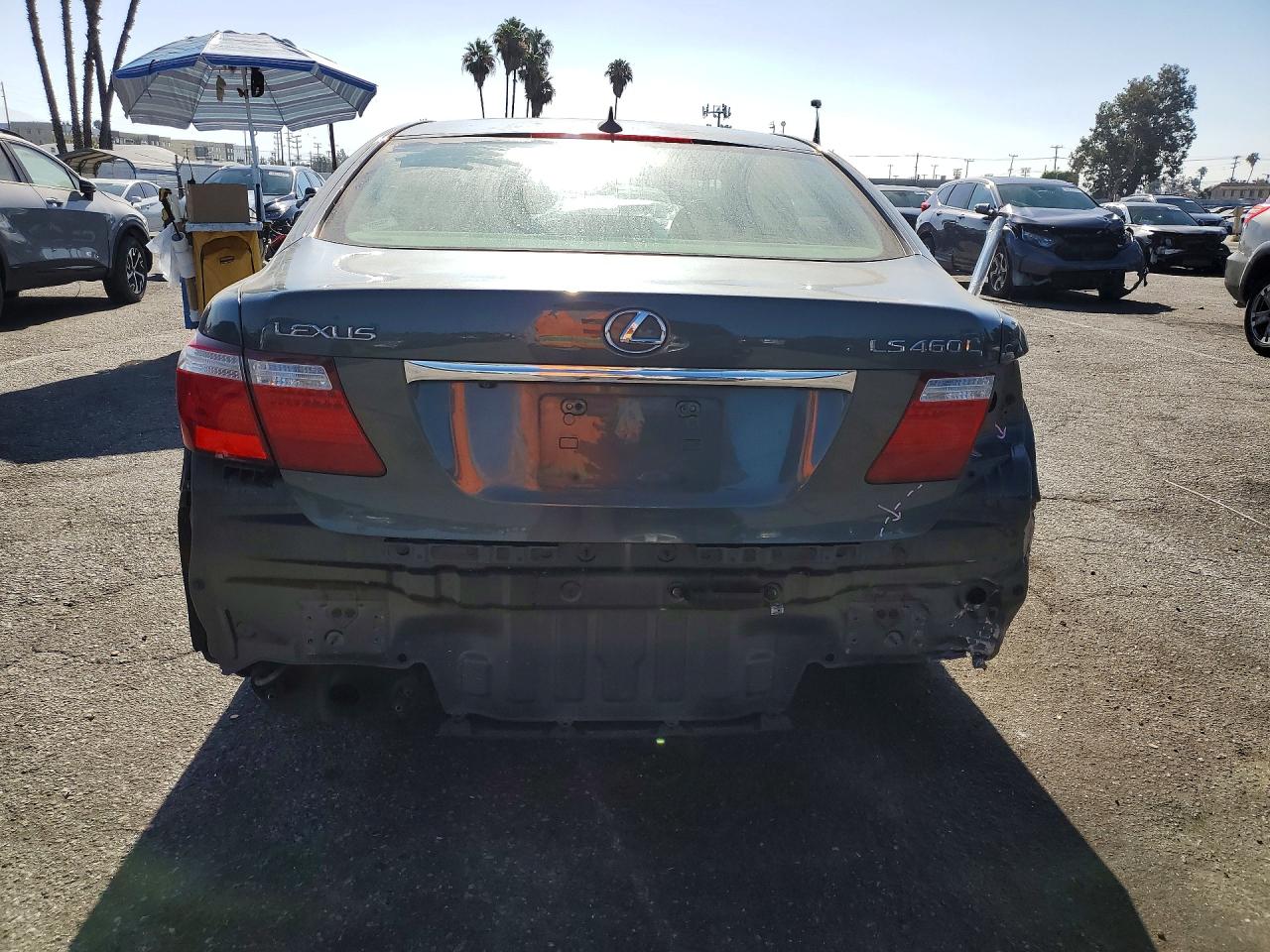2008 Lexus Ls 460l Green vin: JTHGL46FX85028426