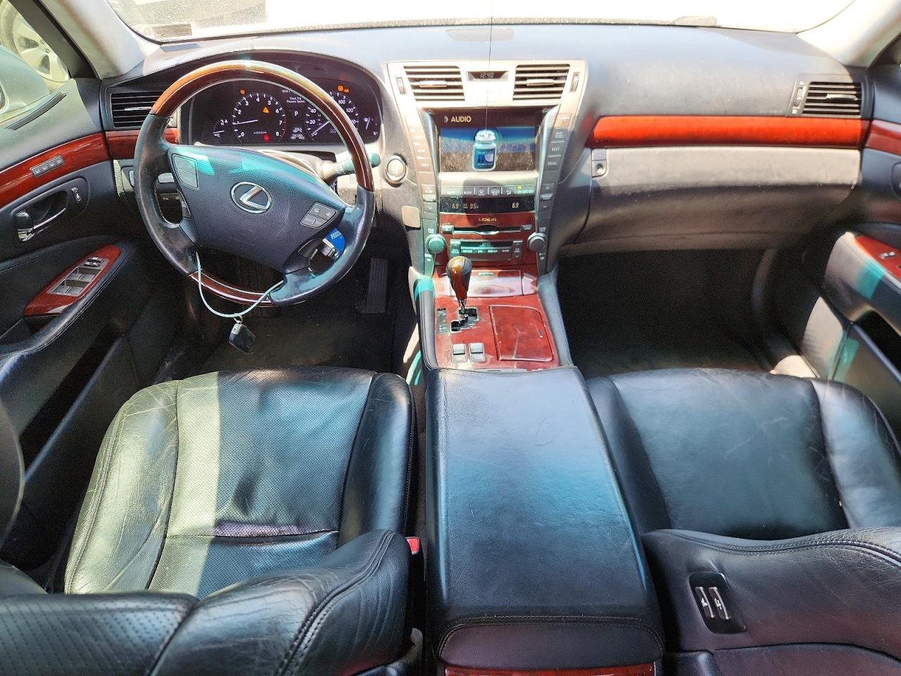 2008 Lexus Ls 460l Silver vin: JTHGL46FX85030953