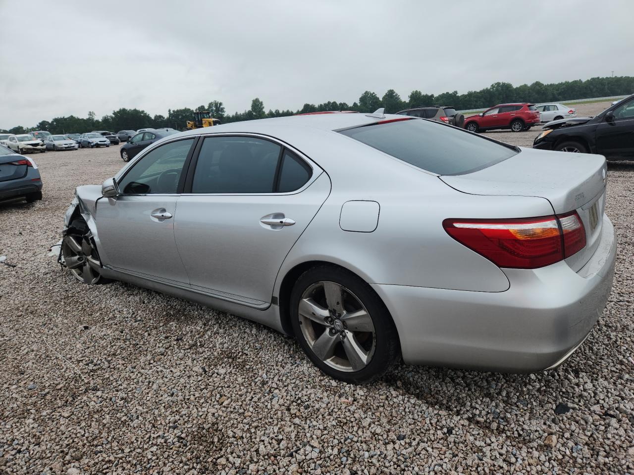 2011 Lexus Ls 460l Silver vin: JTHGL5EF0B5044343