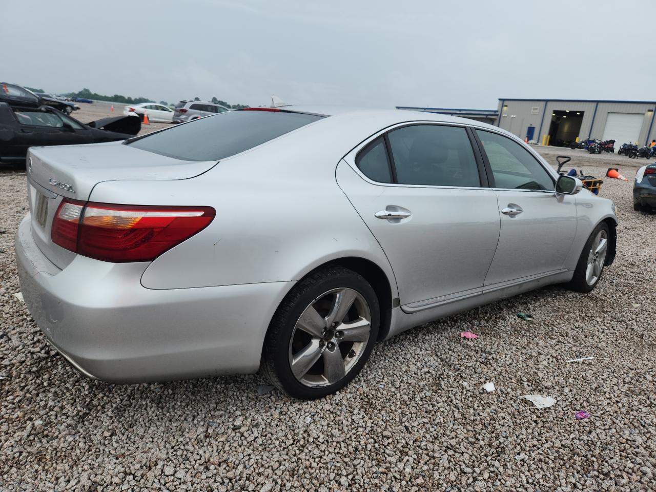 2011 Lexus Ls 460l Silver vin: JTHGL5EF0B5044343