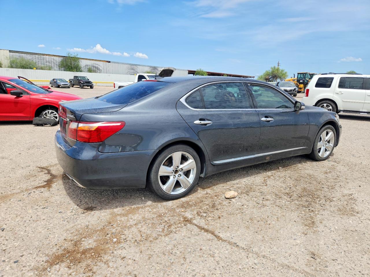 2011 Lexus Ls 460l Gray vin: JTHGL5EF1B5044531