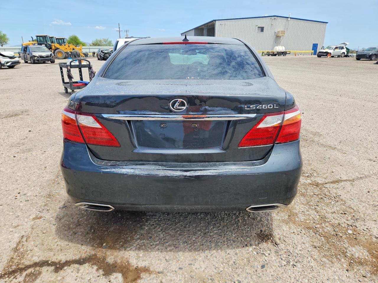 2011 Lexus Ls 460l Gray vin: JTHGL5EF1B5044531