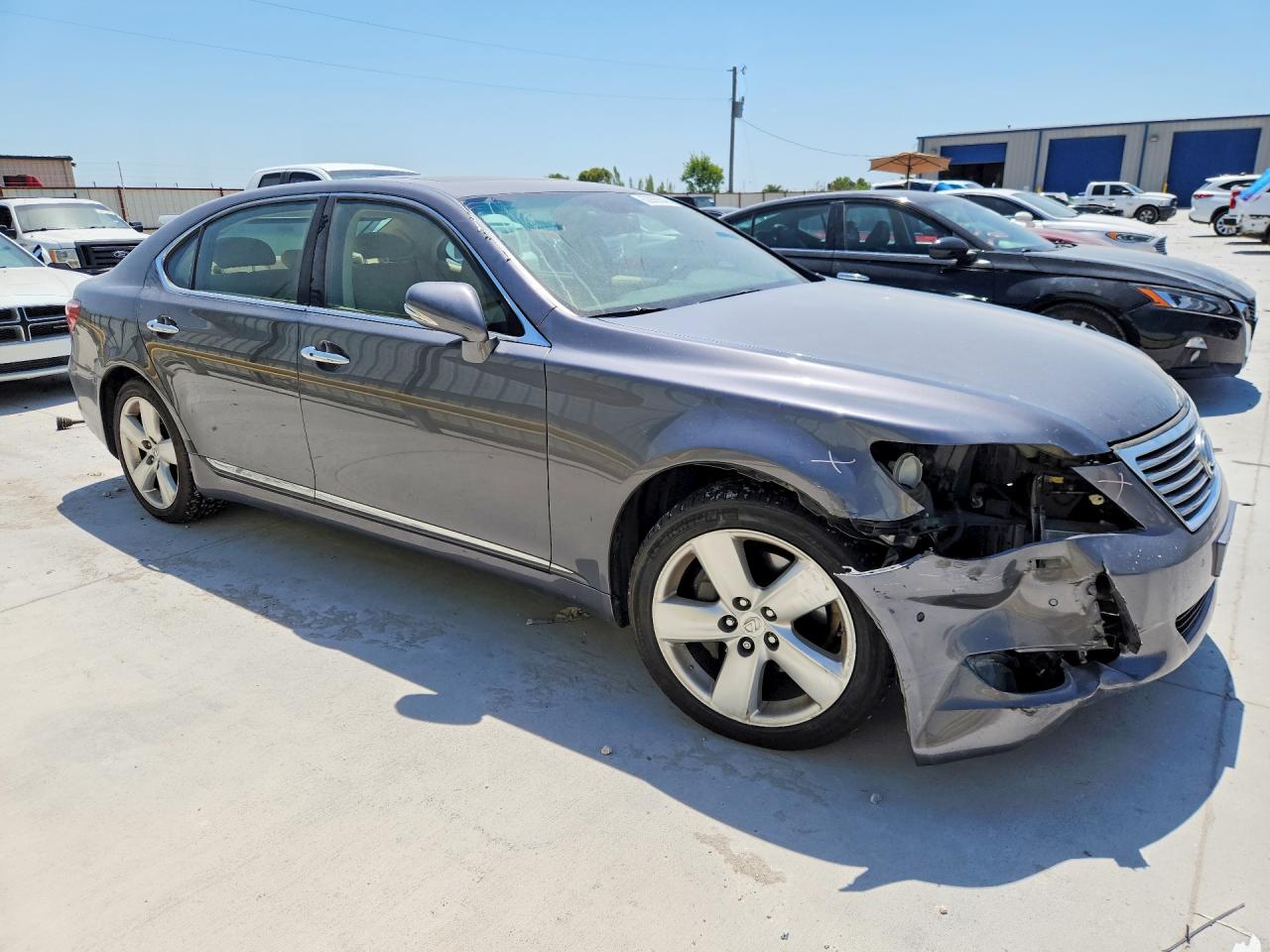 2012 Lexus Ls 460l Gray vin: JTHGL5EF1C5045681