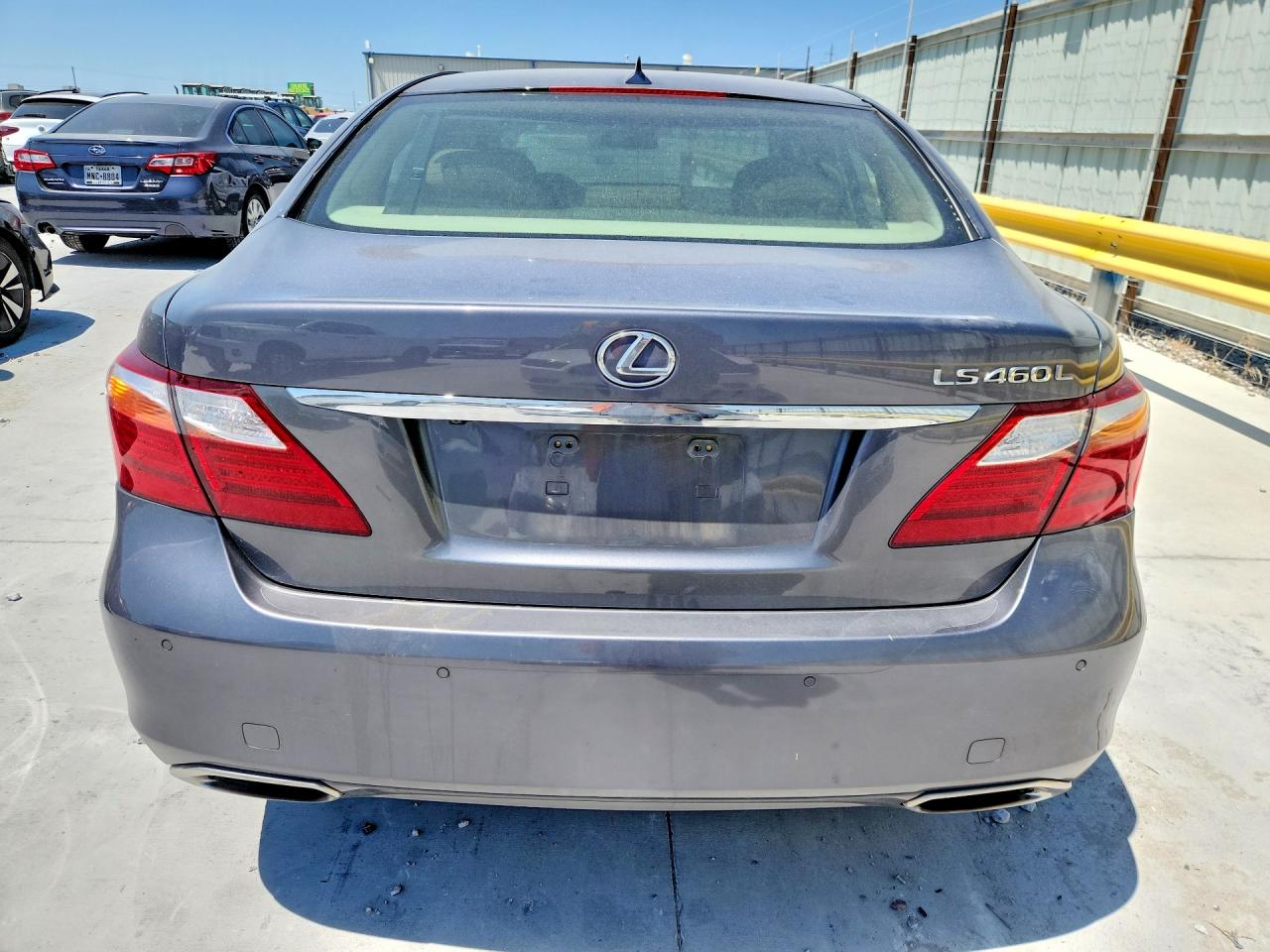 2012 Lexus Ls 460l Gray vin: JTHGL5EF1C5045681